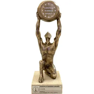 I.C.O.N. award trophy