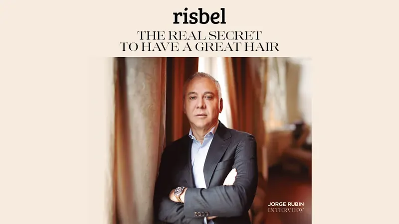 Jorge Rubín, Risbel magazine interview cover